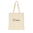 Freedom - "Hat On" Tote Bag Natural 2