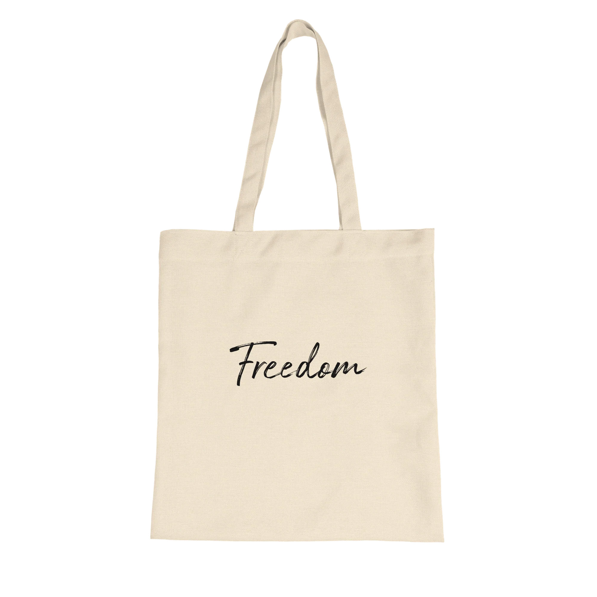 Freedom - "Hat On" Tote Bag Natural 2