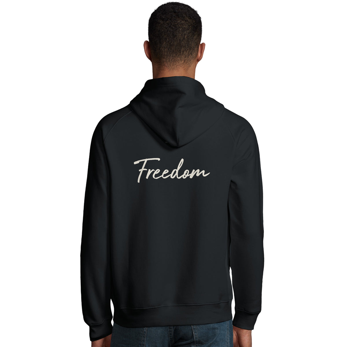 Freedom - "Hat On" Hoodie Black 4