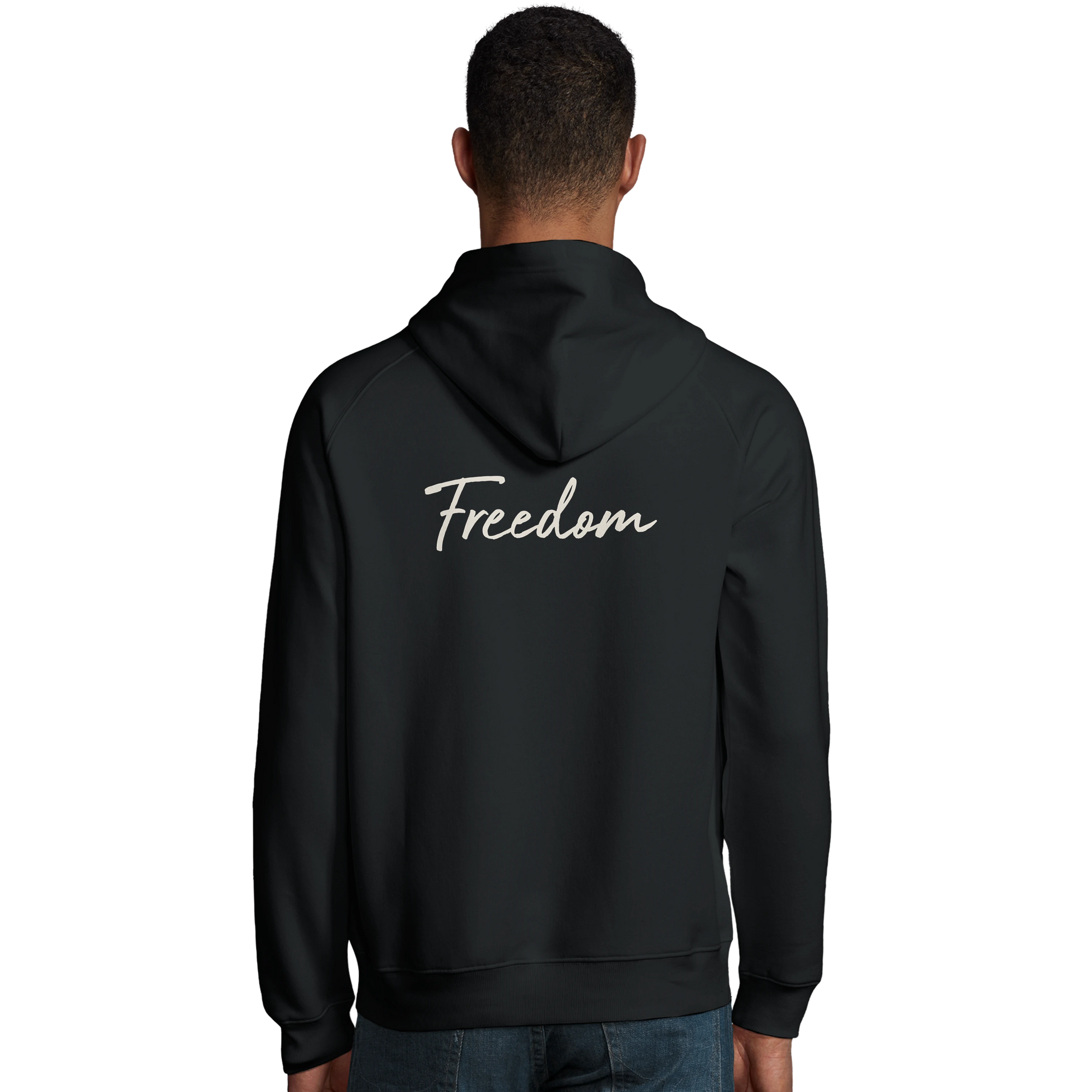 Freedom - "Hat On" Hoodie Black 4