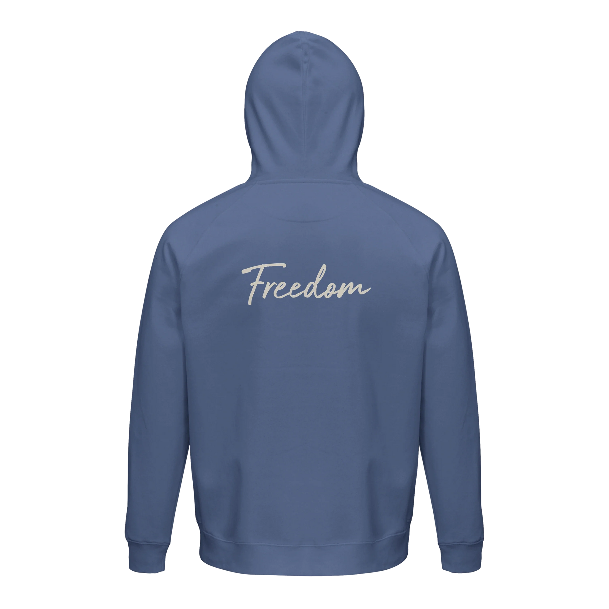 Freedom - "Hat On" Hoodie Blue 2
