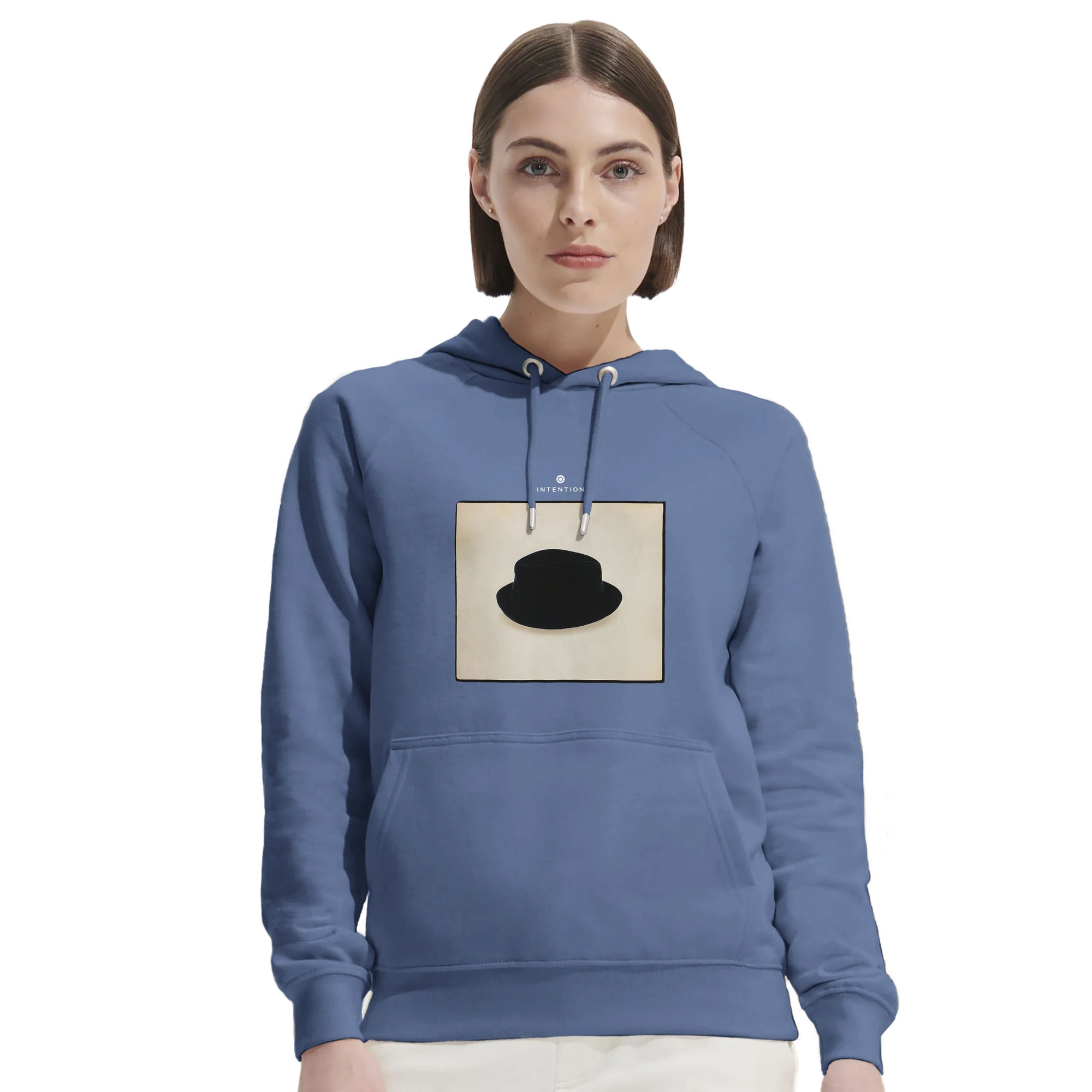 Freedom - "Hat On" Hoodie Blue 5