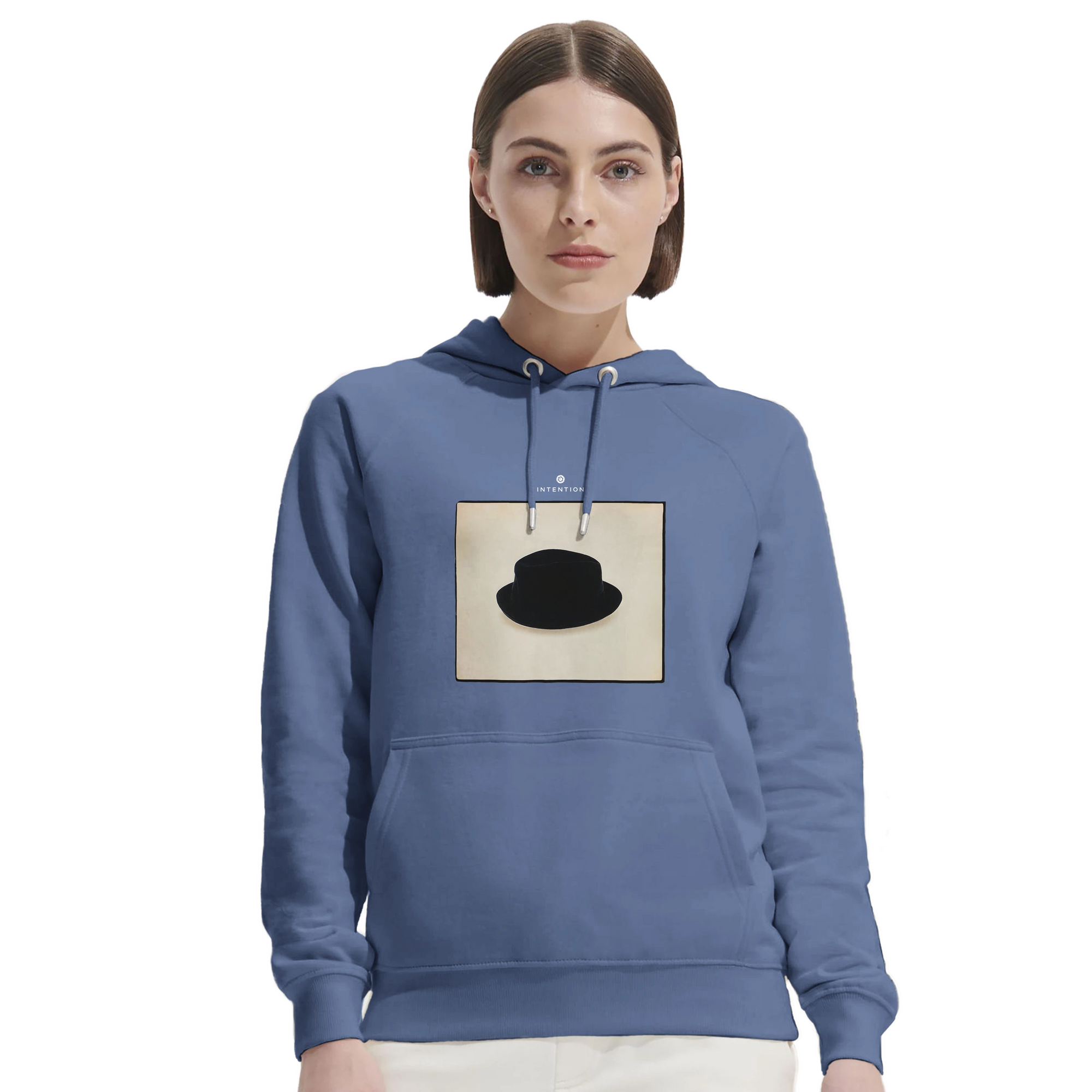 Freedom - "Hat On" Hoodie Blue 5