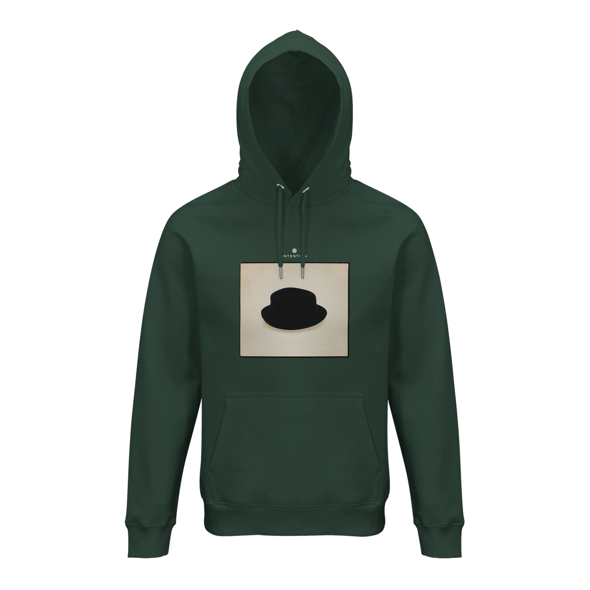 Freedom - "Hat On" Hoodie Bottle Green 1