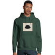 Freedom - "Hat On" Hoodie Bottle Green 3