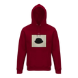 Freedom - "Hat On" Hoodie Burgundy 1