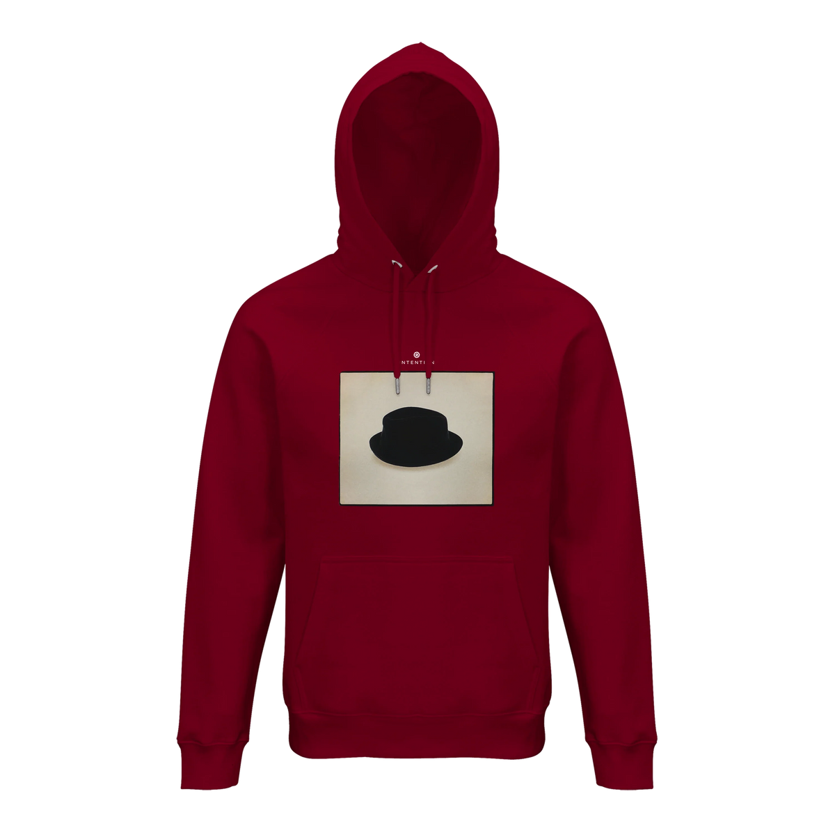 Freedom - "Hat On" Hoodie Burgundy 1