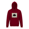 Freedom - "Hat On" Hoodie Burgundy 1