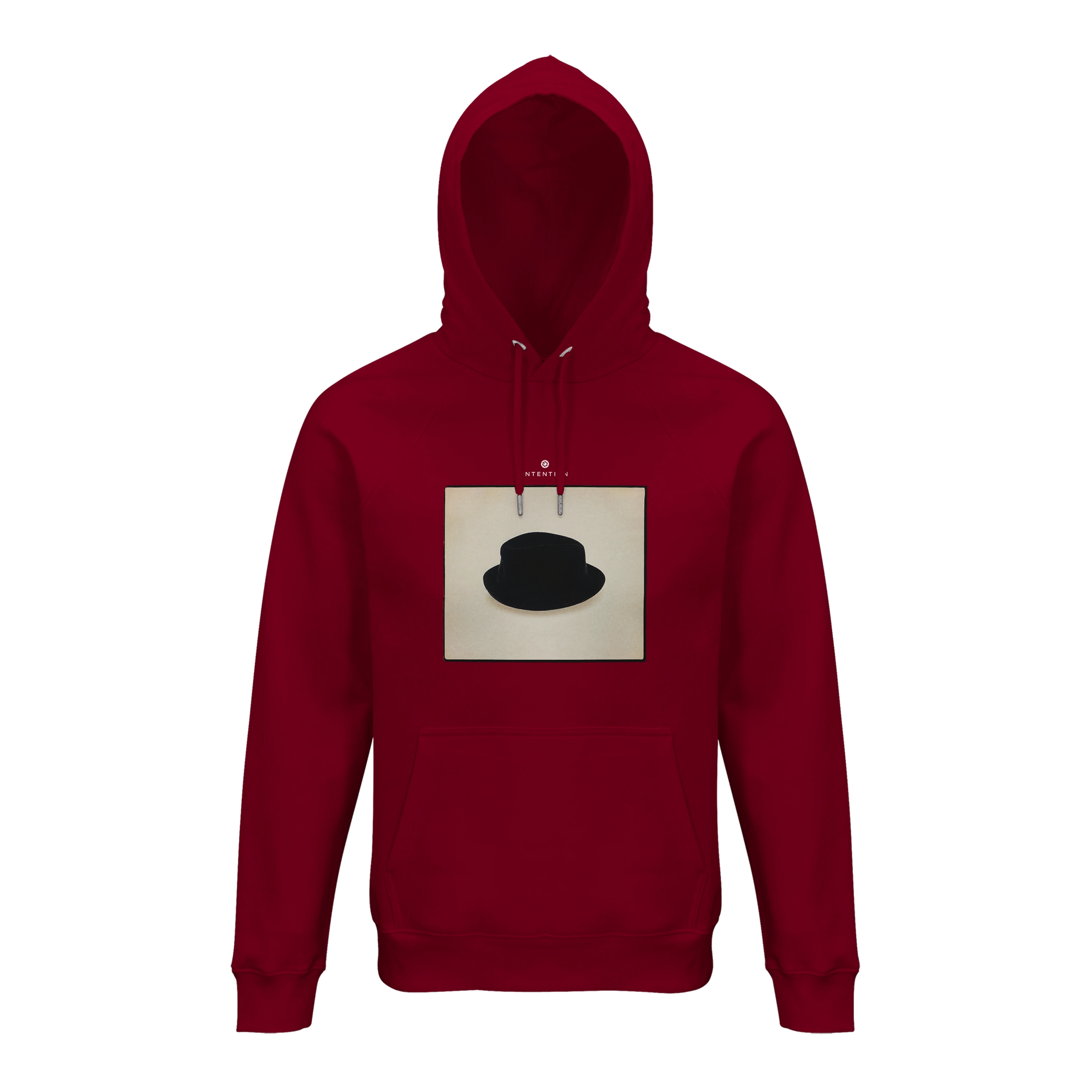 Freedom - "Hat On" Hoodie Burgundy 1