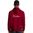 Freedom - "Hat On" Hoodie Burgundy 4