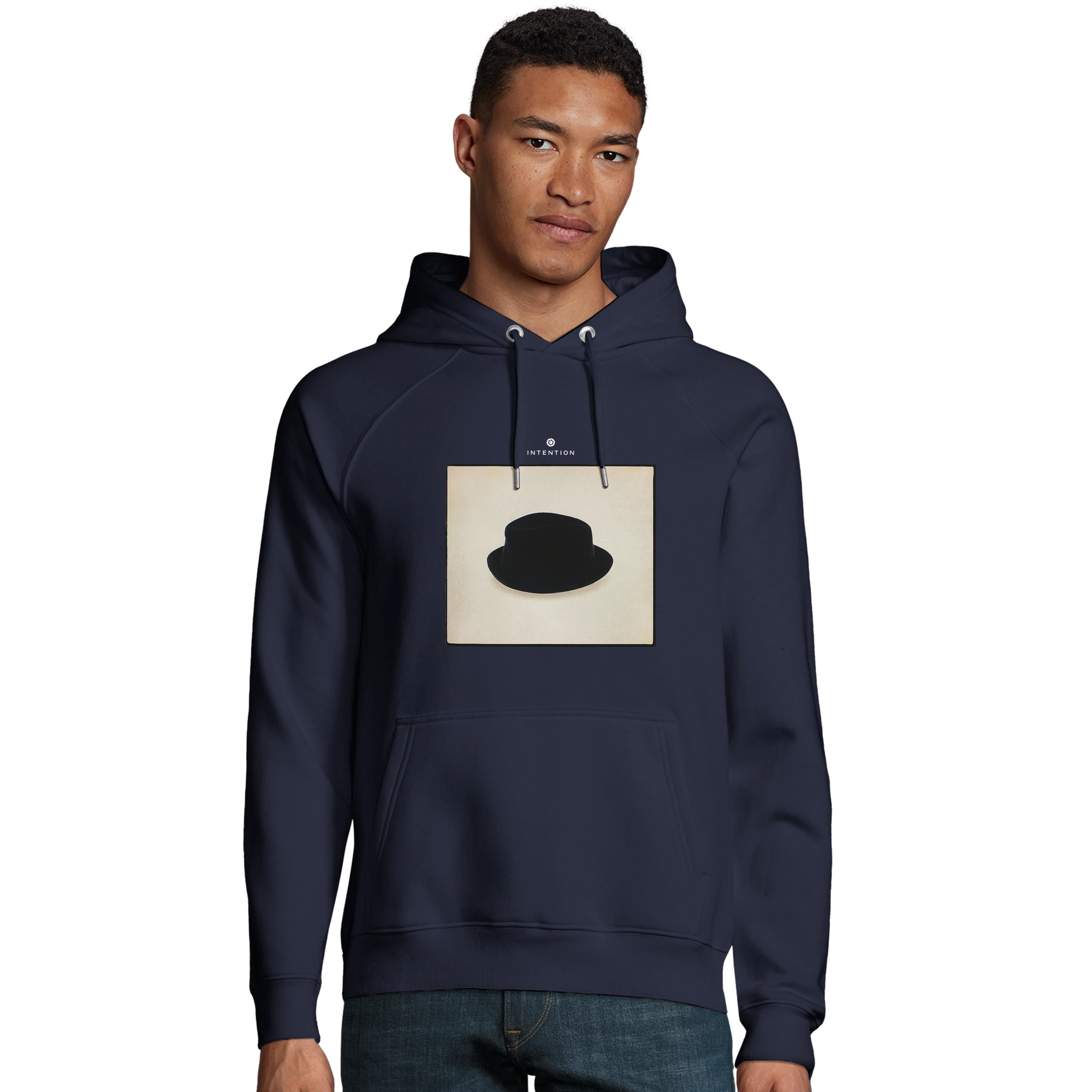 Freedom - "Hat On" Hoodie French Navy 3