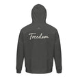Freedom - "Hat On" Hoodie Grey Melange 2