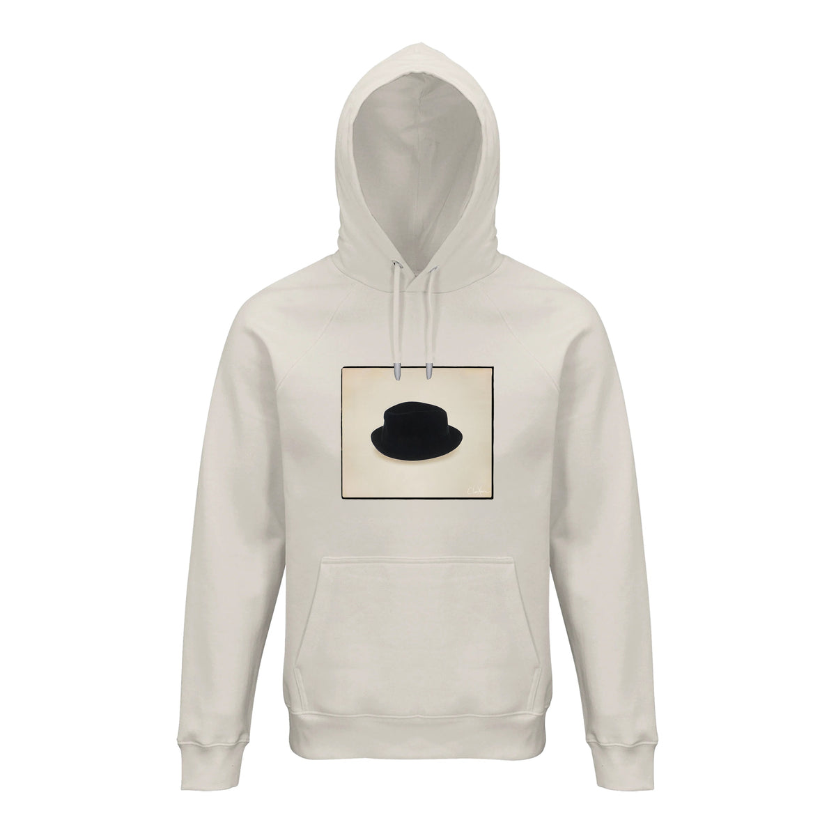 Freedom - "Hat On" Hoodie Off White 1