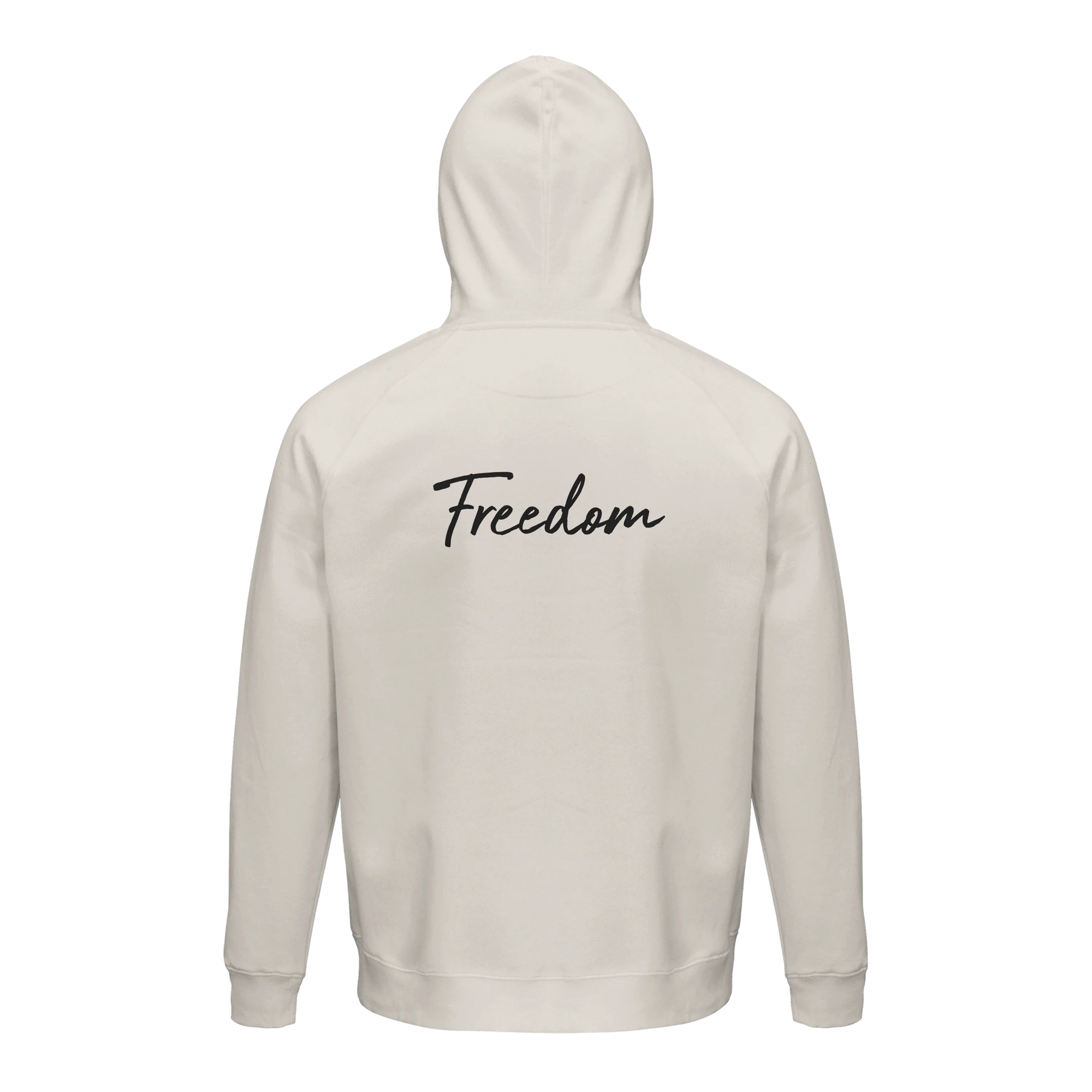 Freedom - "Hat On" Hoodie Off White 2