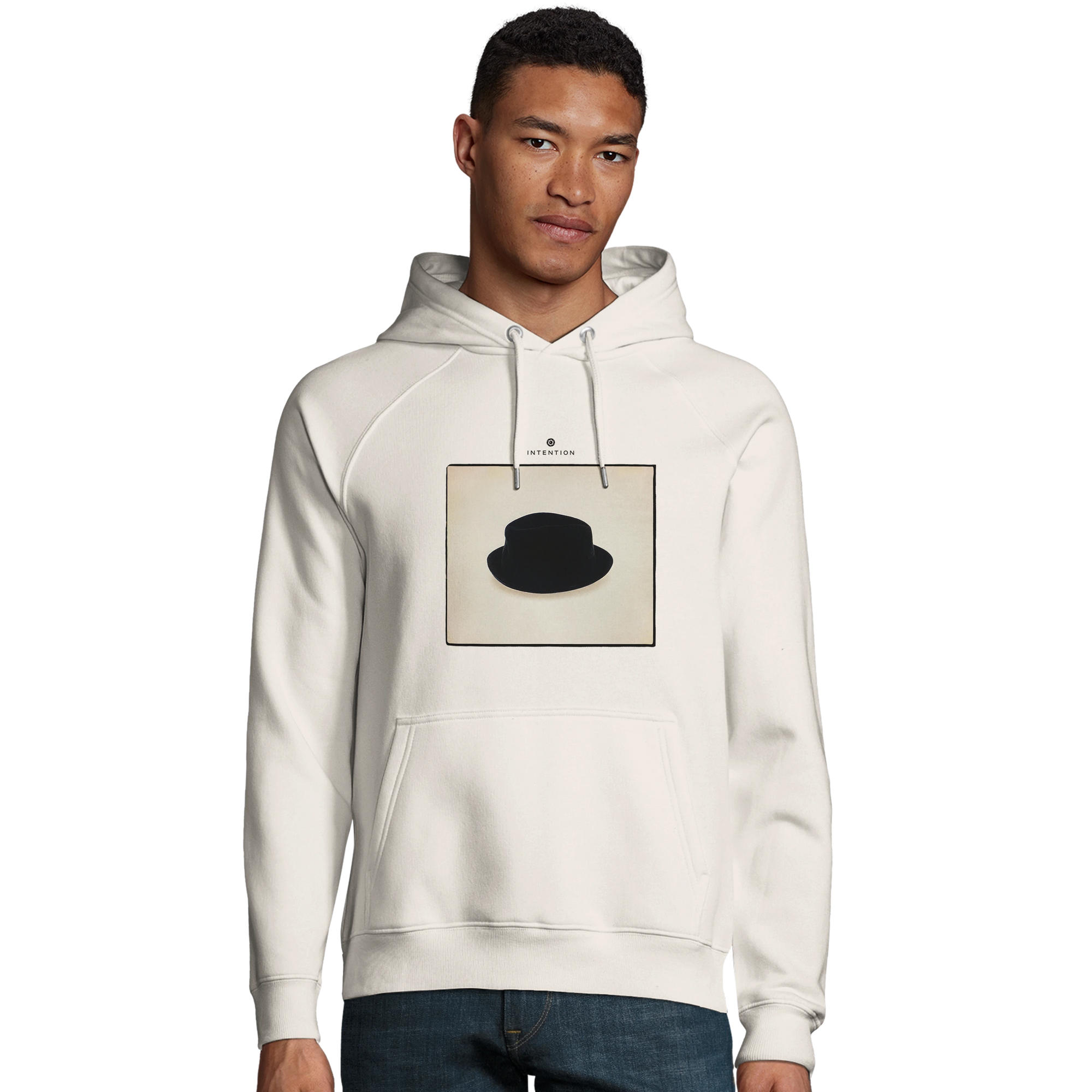 Freedom - "Hat On" Hoodie Off White 3