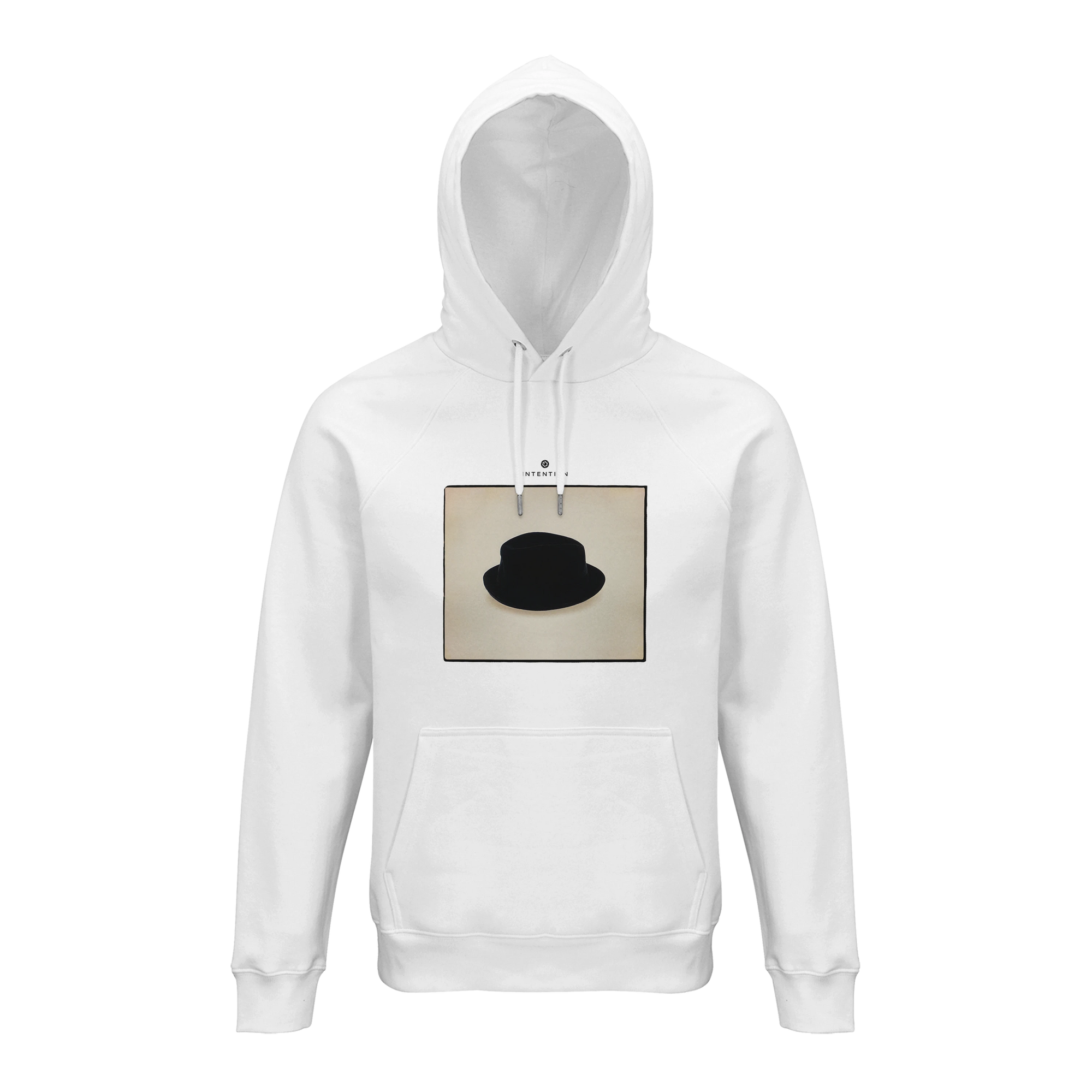 Freedom - "Hat On" Hoodie White 1
