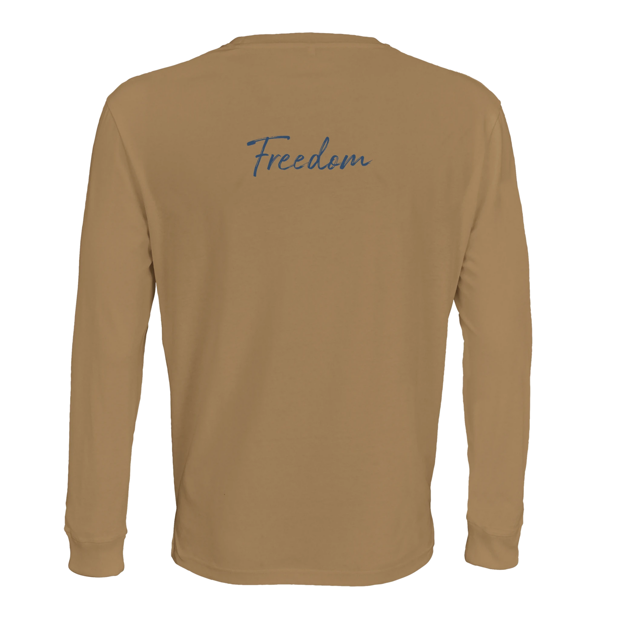 Freedom - "Hat On" Long sleeve dark beige 2