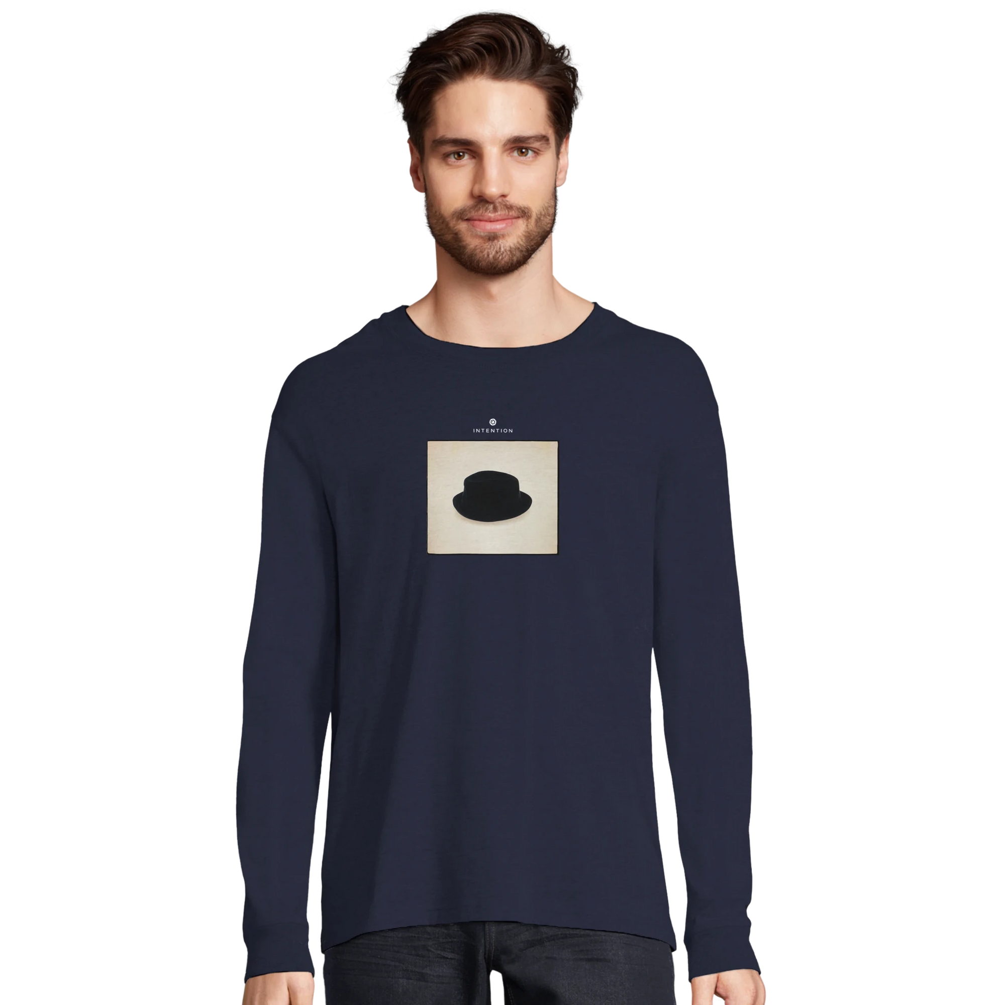 Freedom - "Hat On" Long sleeve French Navy 3