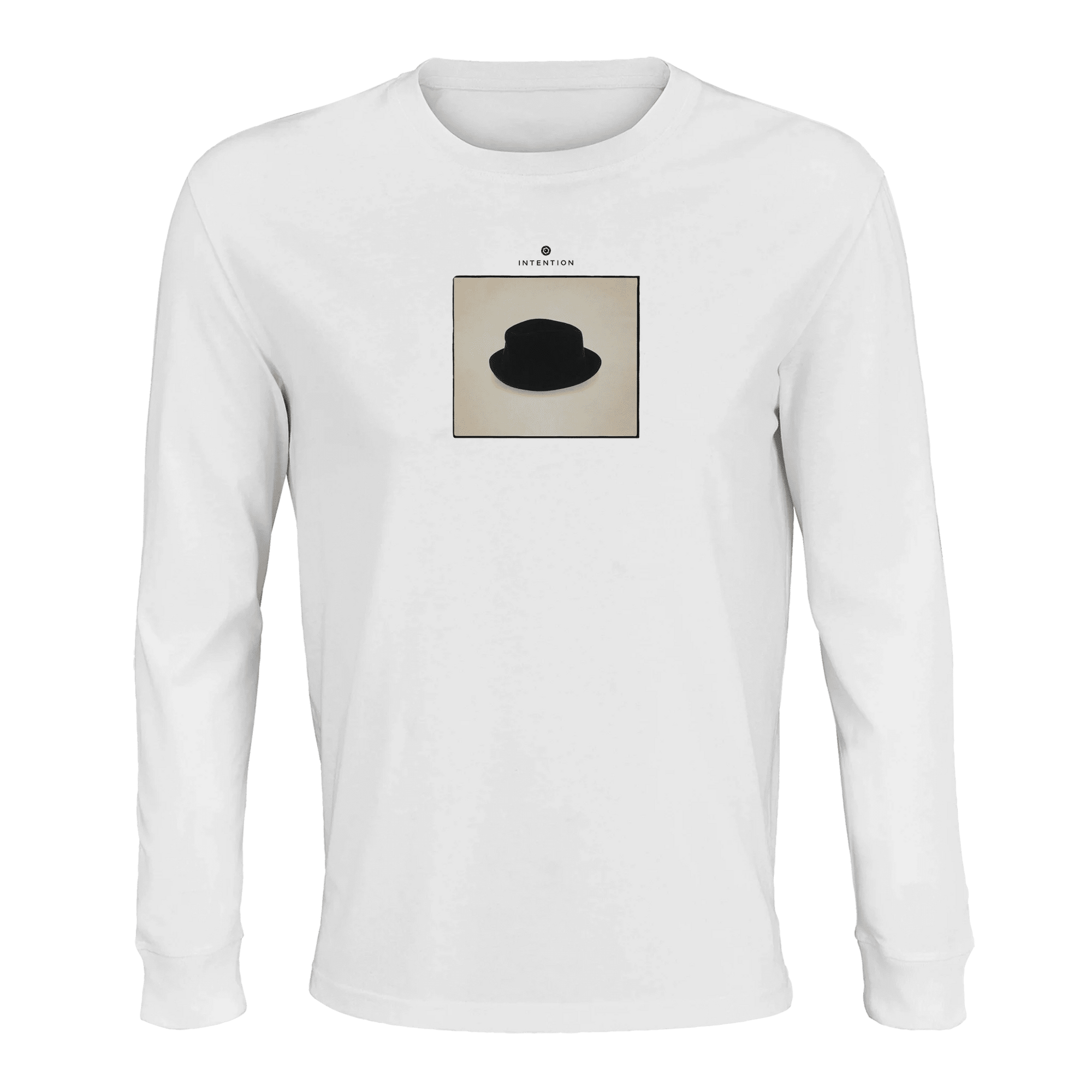 Freedom - "Hat On" Long sleeve White 1