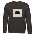Freedom - "Hat On" Sweatshirt deep charcoal grey 1