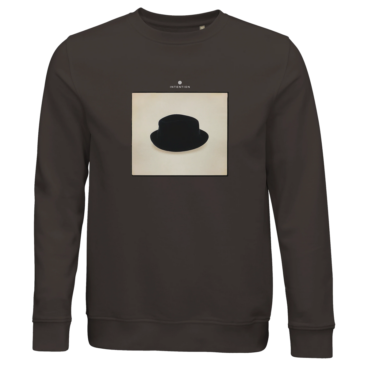 Freedom - "Hat On" Sweatshirt deep charcoal grey 1