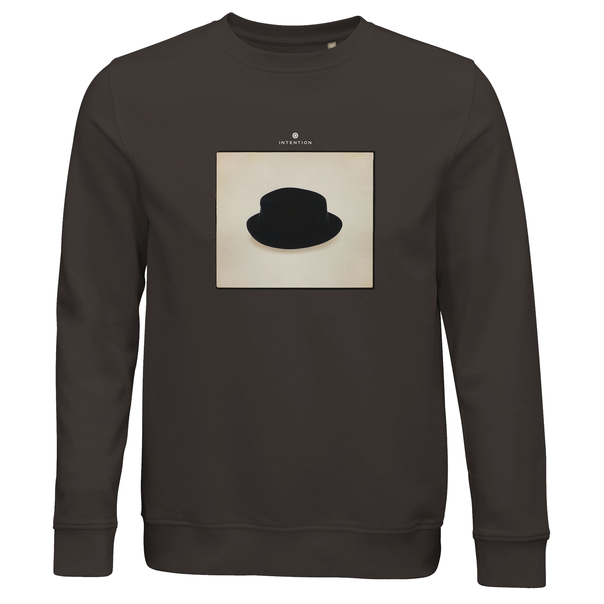 Freedom - "Hat On" Sweatshirt deep charcoal grey 1