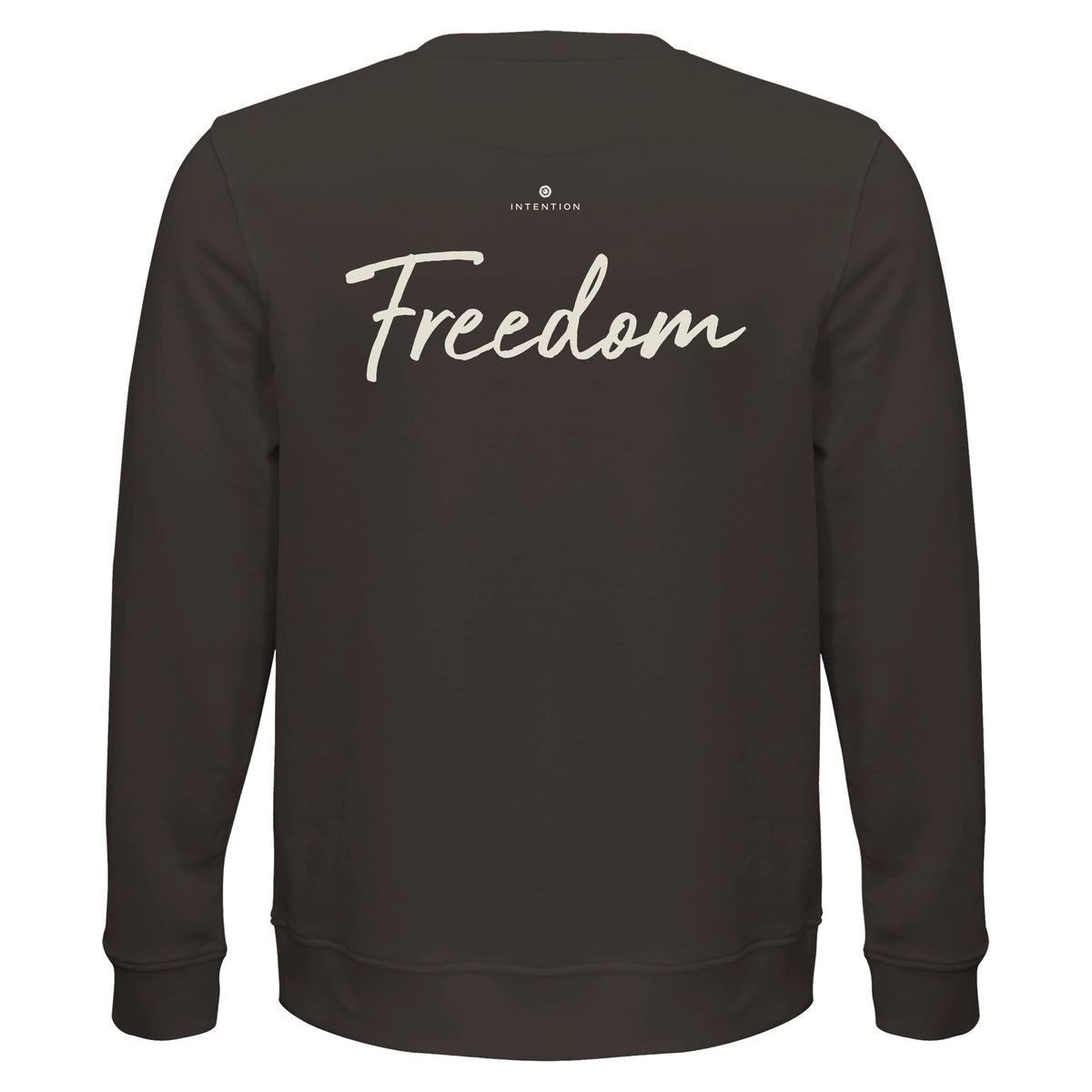 Freedom - "Hat On" Sweatshirt deep charcoal grey 2