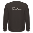Freedom - "Hat On" Sweatshirt deep charcoal grey 2