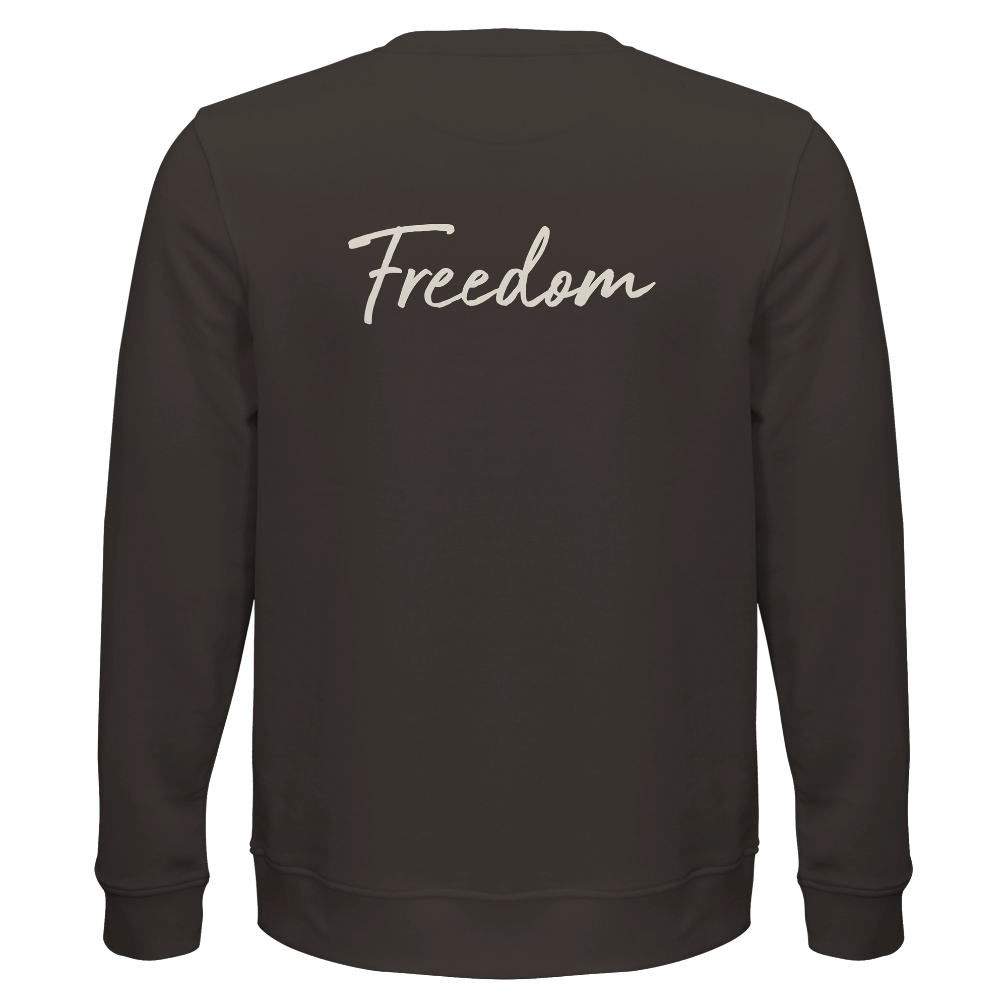 Freedom - "Hat On" Sweatshirt deep charcoal grey 2