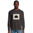 Freedom - "Hat On" Sweatshirt deep charcoal grey 3