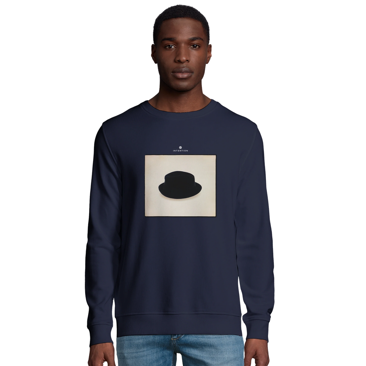 Freedom - "Hat On" Sweatshirt French Navy 3