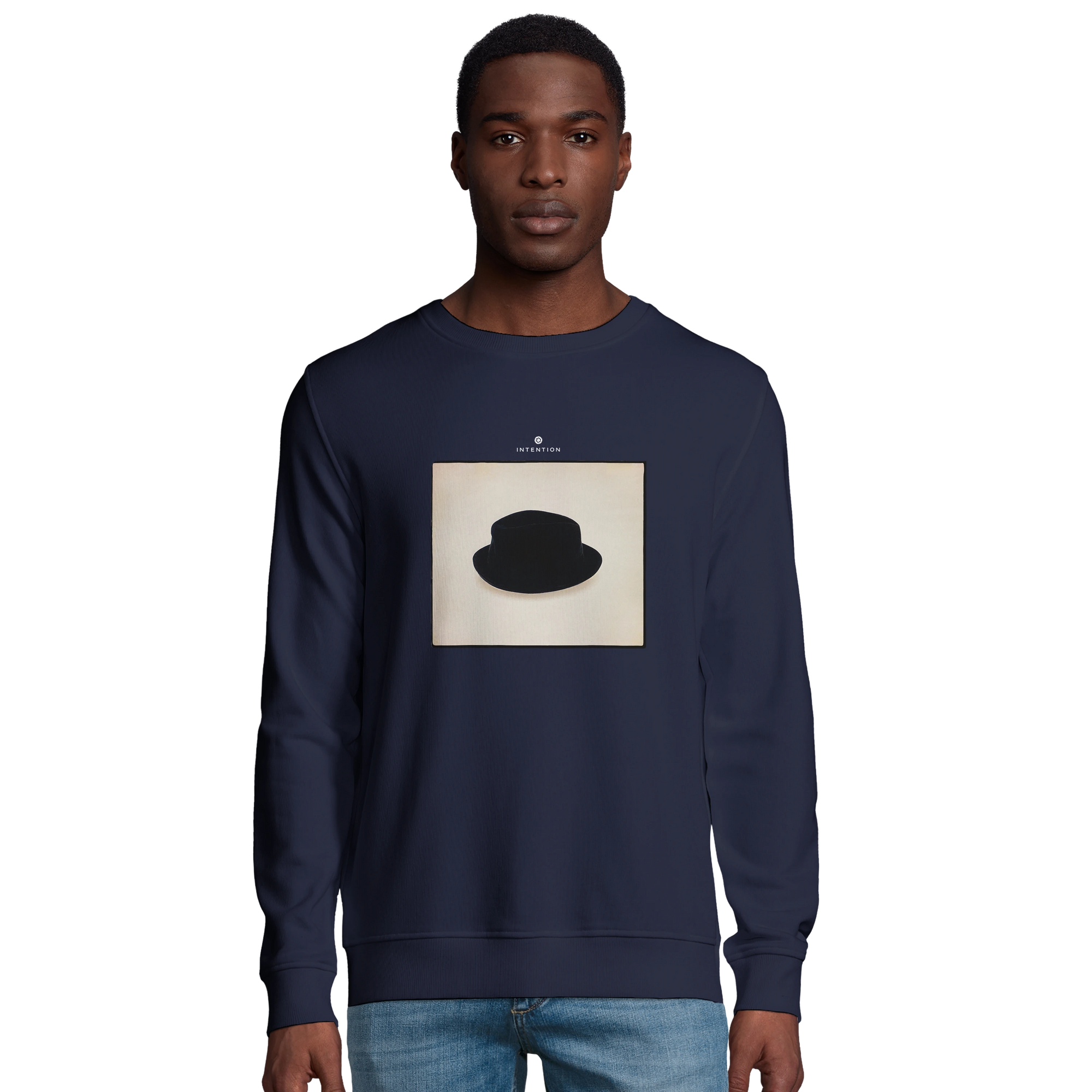 Freedom - "Hat On" Sweatshirt French Navy 3