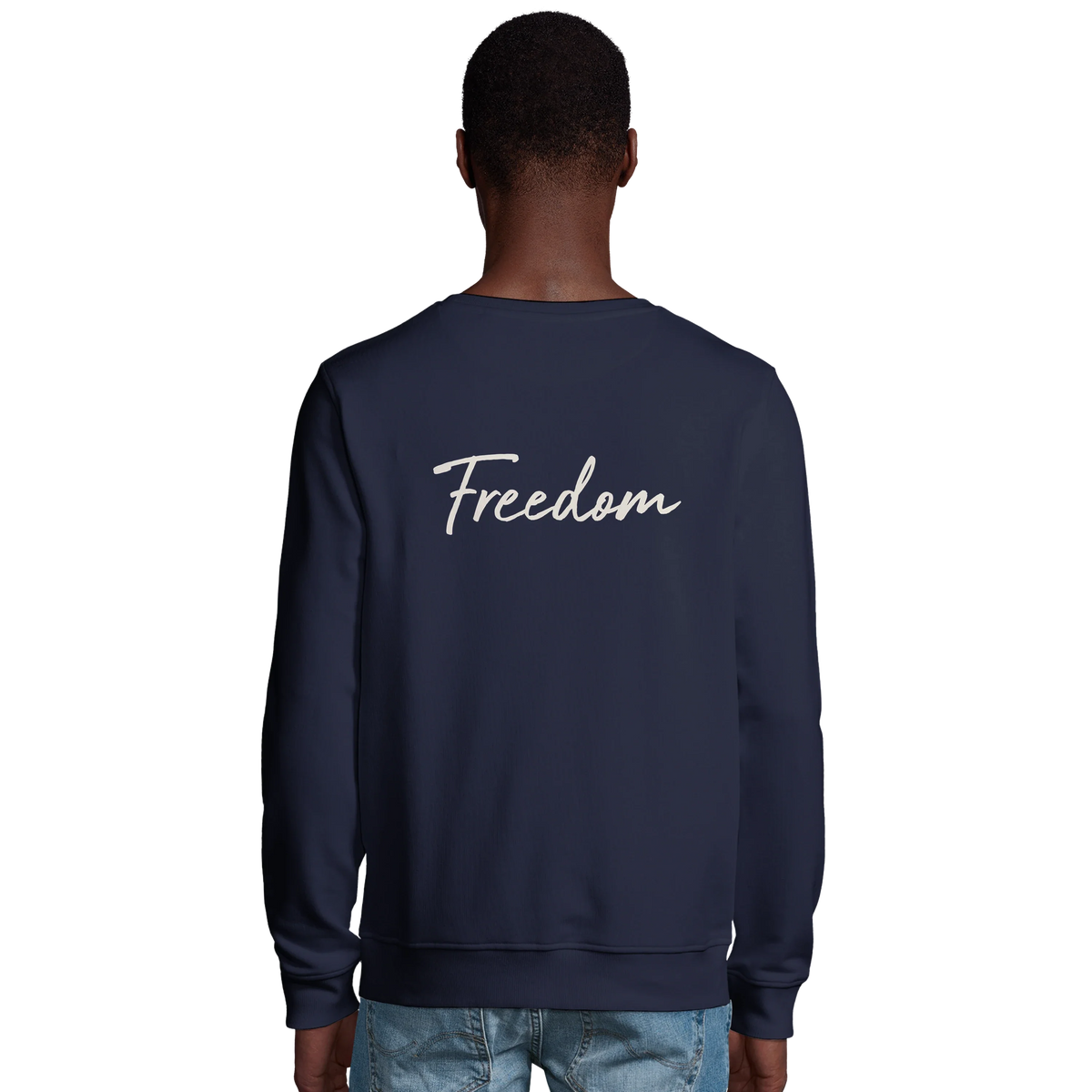 Freedom - "Hat On" Sweatshirt French Navy 4