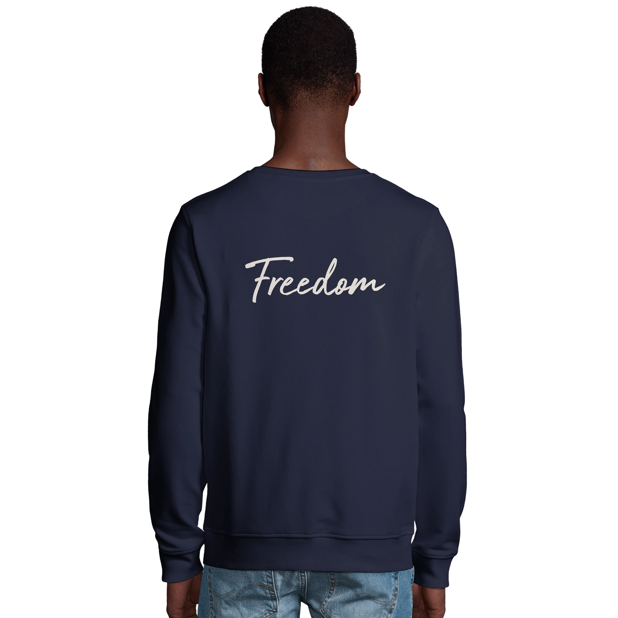 Freedom - "Hat On" Sweatshirt French Navy 4