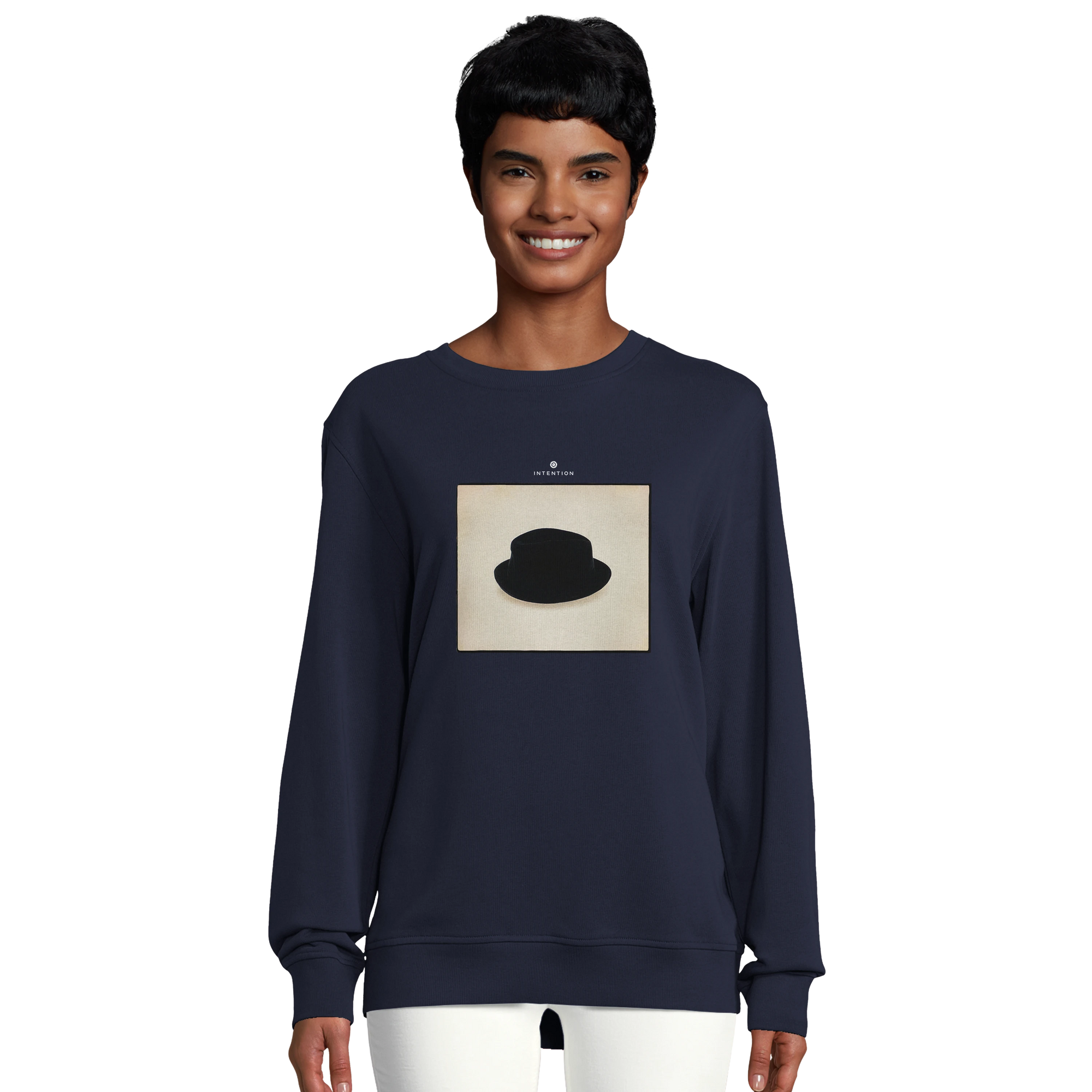Freedom - "Hat On" Sweatshirt French Navy 5