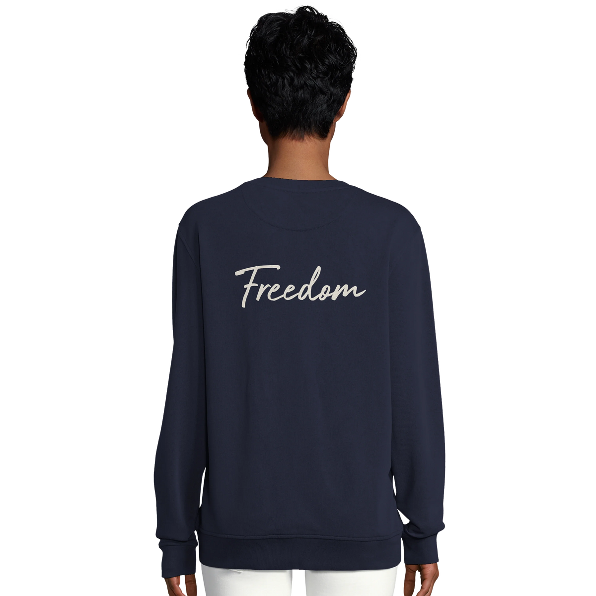 Freedom - "Hat On" Sweatshirt French Navy 6