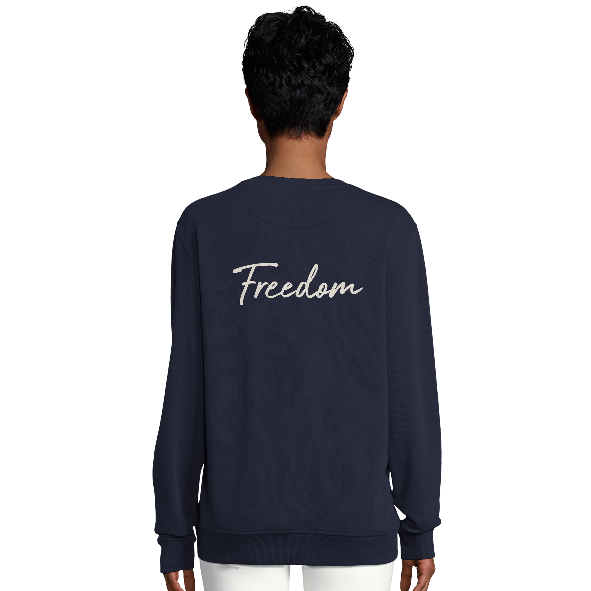 Freedom - "Hat On" Sweatshirt French Navy 6