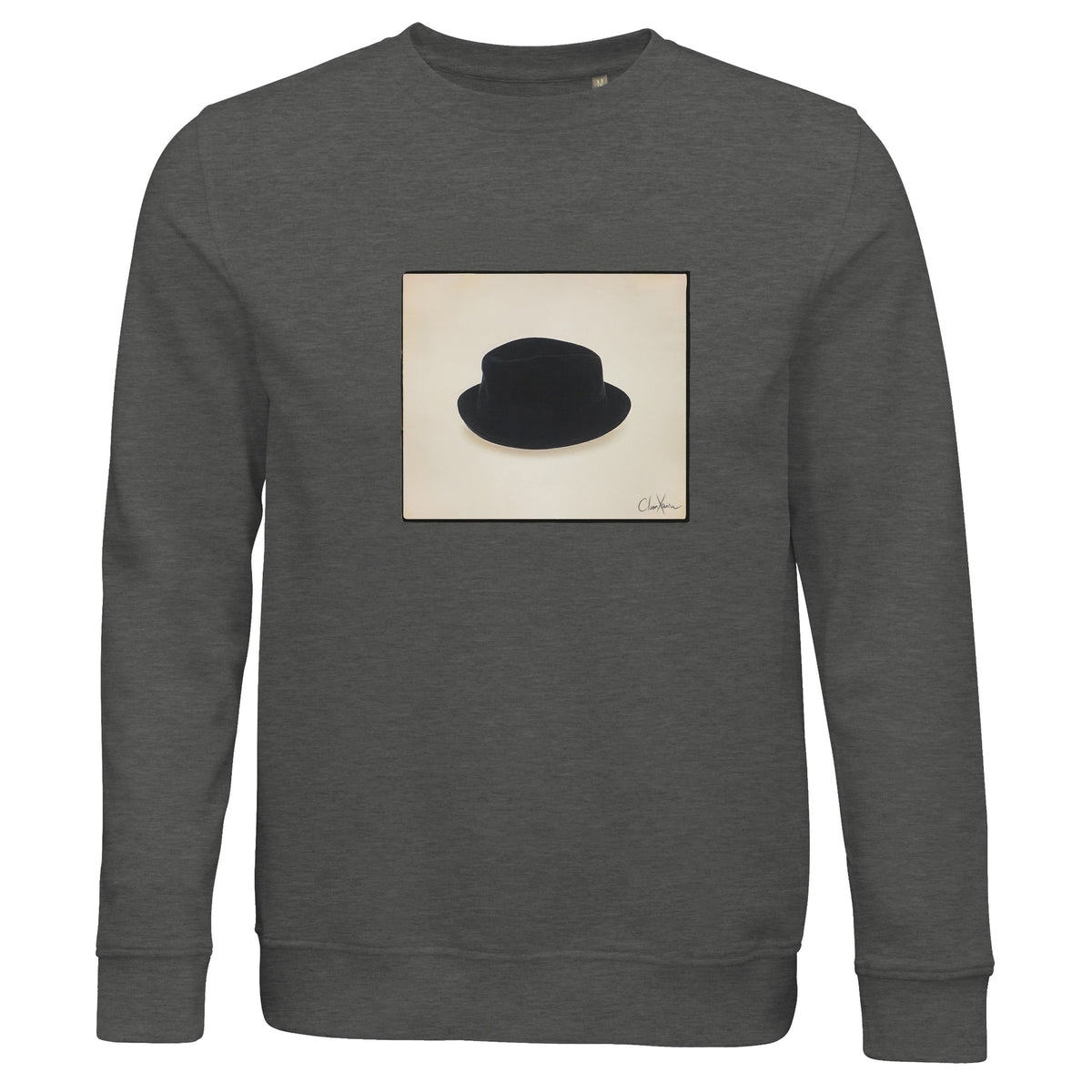 Freedom - "Hat On" Sweatshirt Grey Melange 1