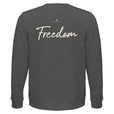 Freedom - "Hat On" Sweatshirt Grey Melange 2