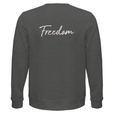 Freedom - "Hat On" Sweatshirt Grey Melange 2