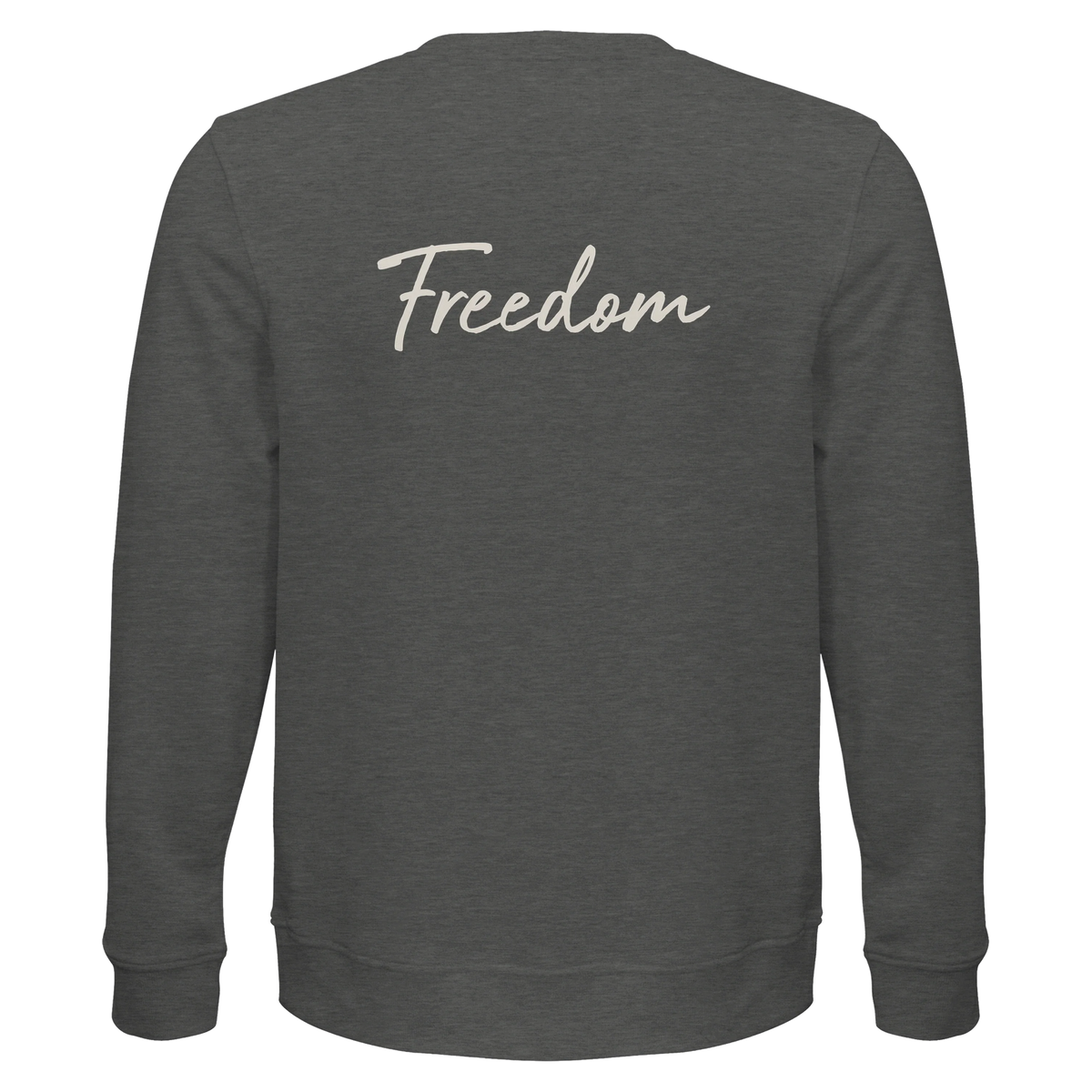 Freedom - "Hat On" Sweatshirt Grey Melange 2
