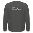 Freedom - "Hat On" Sweatshirt Grey Melange 2