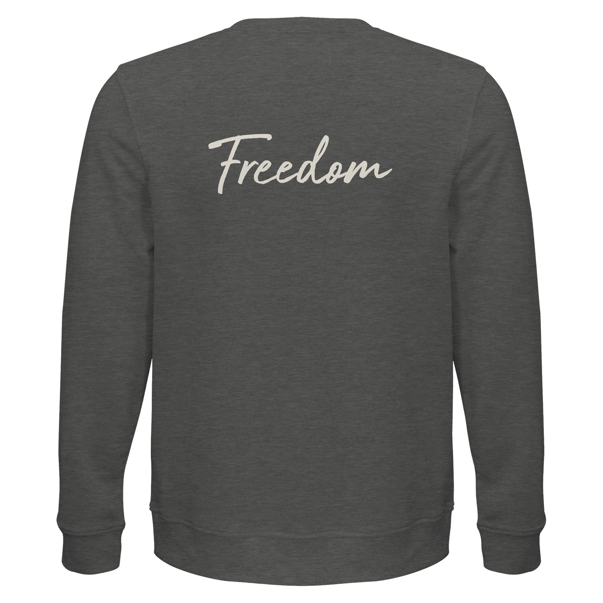 Freedom - "Hat On" Sweatshirt Grey Melange 2