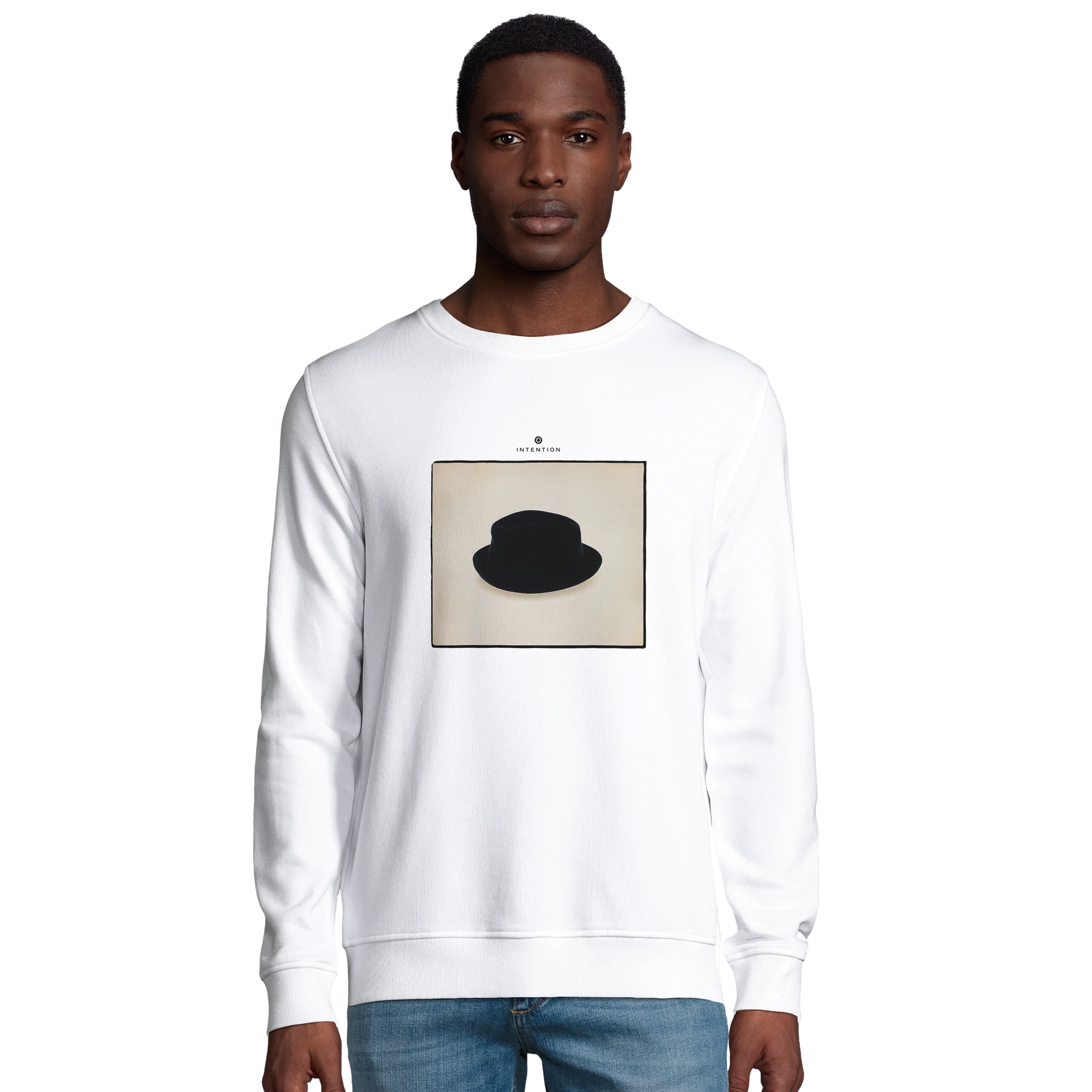 Freedom - "Hat On" Sweatshirt White 3