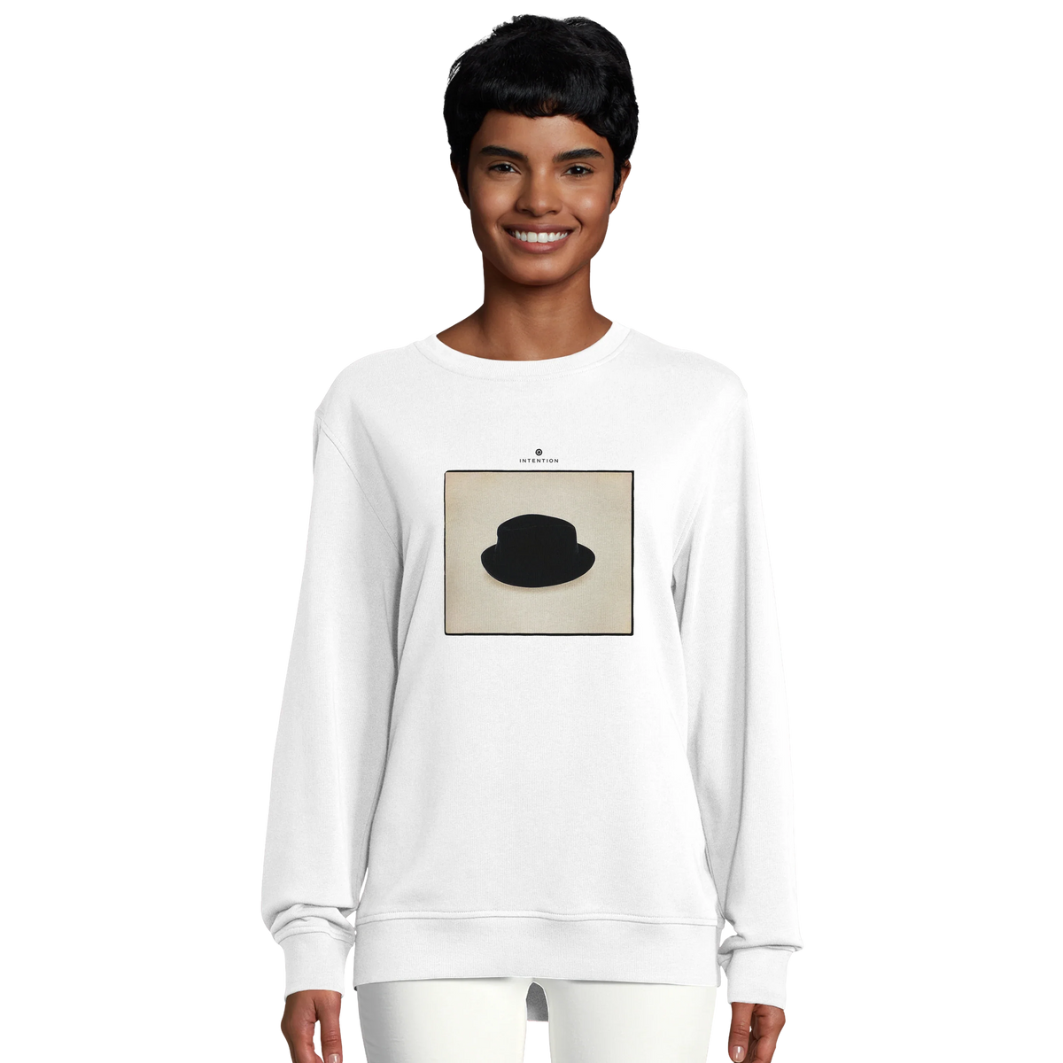 Freedom - "Hat On" Sweatshirt White 5