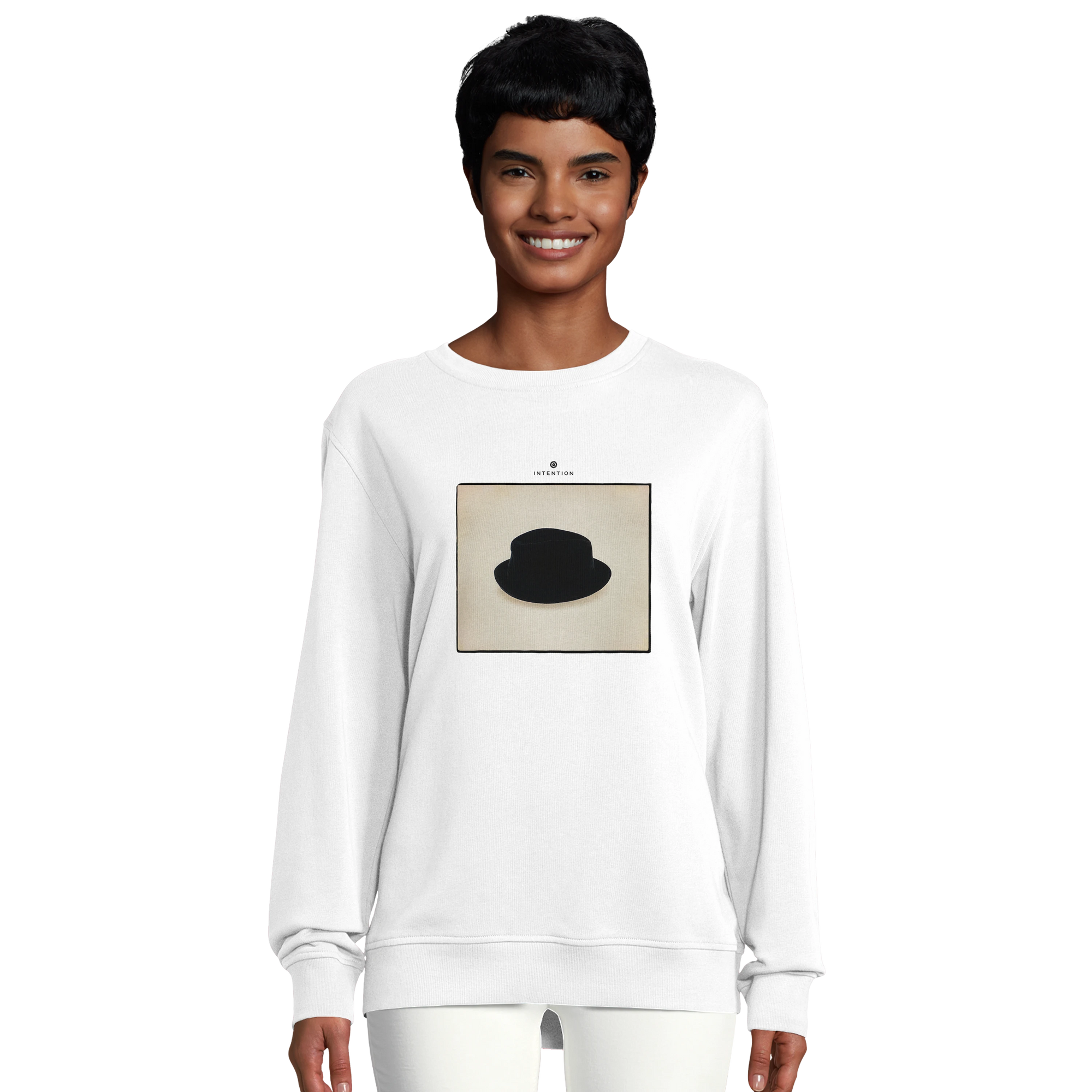 Freedom - "Hat On" Sweatshirt White 5