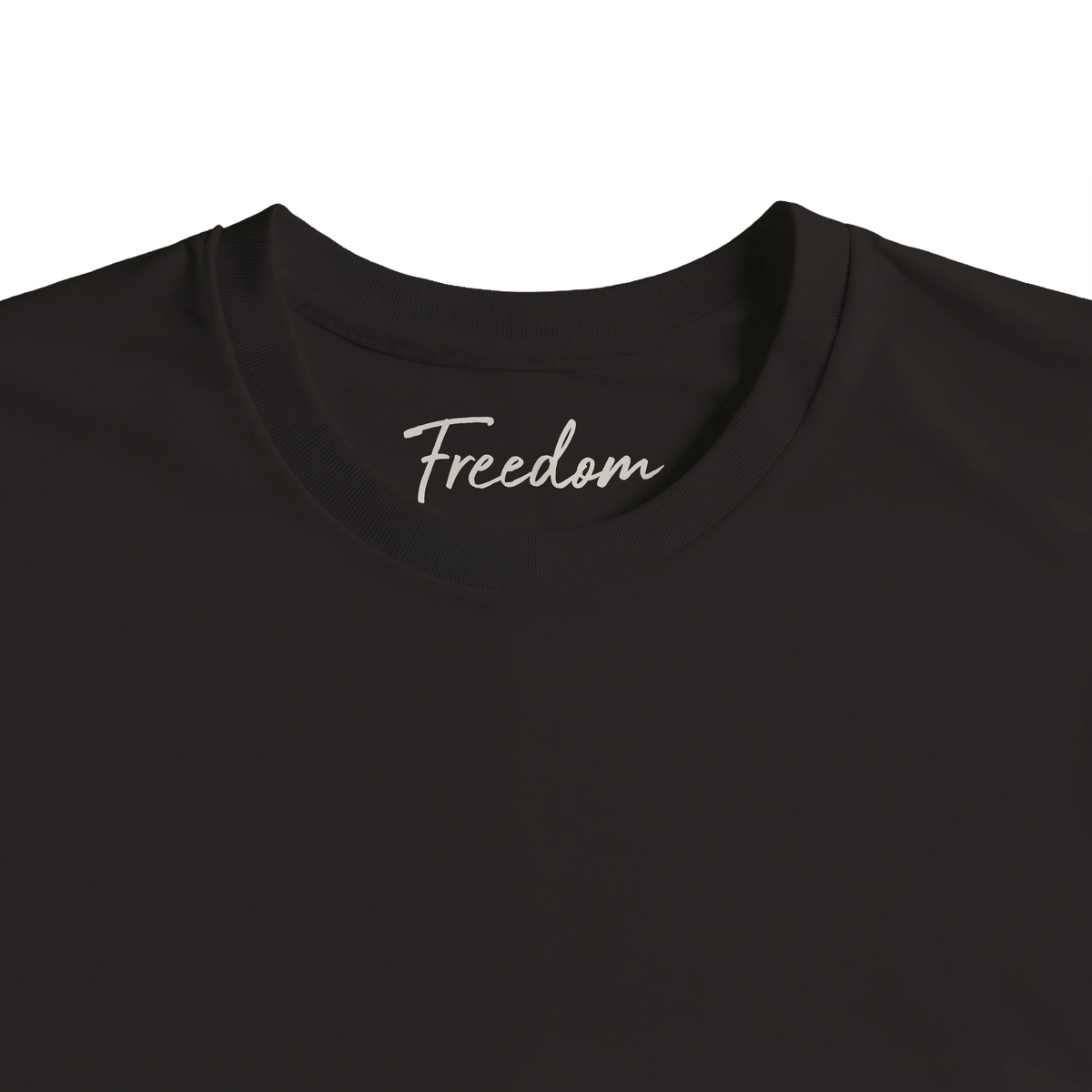 Freedom - "Hat On" T-shirt Deep Black 2