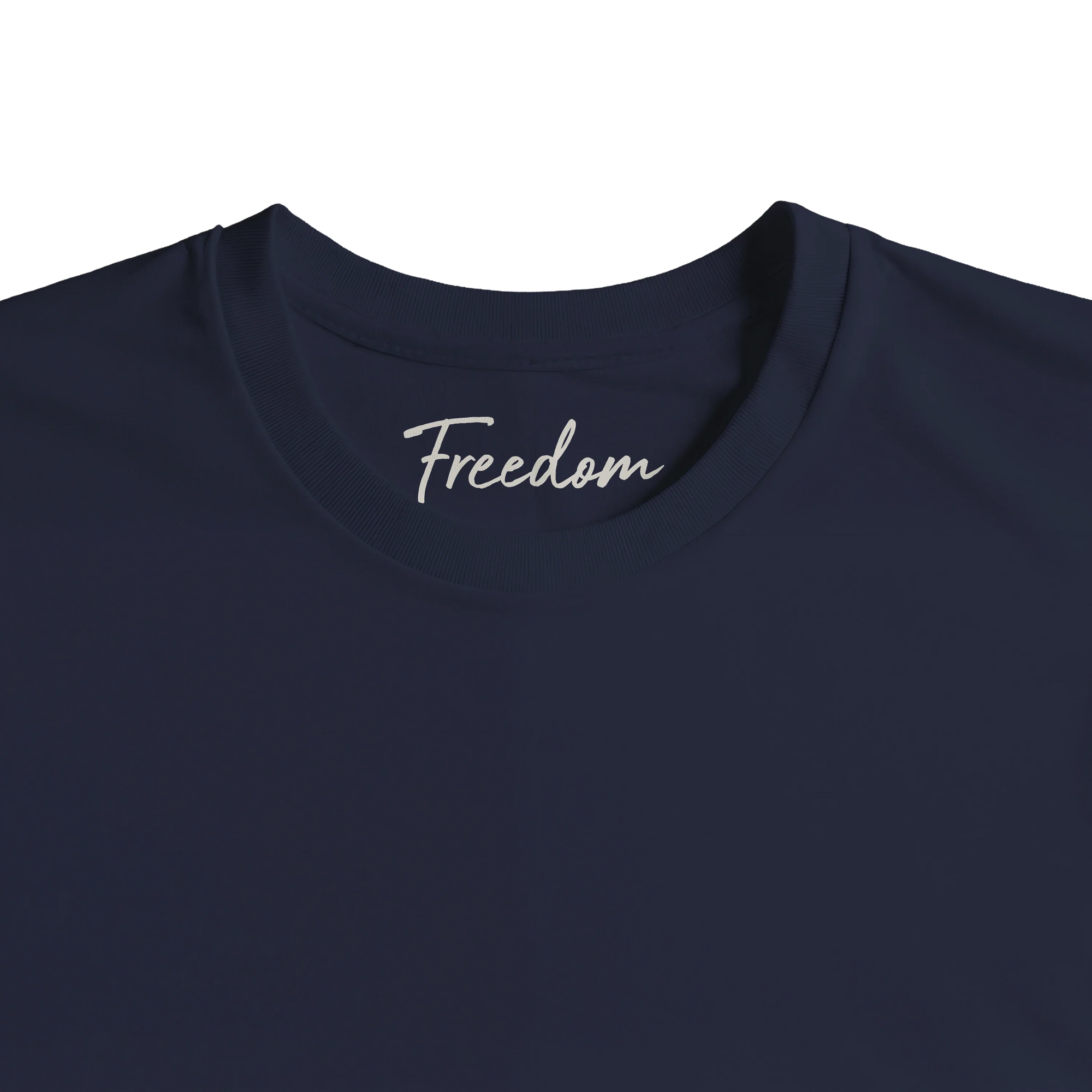 Freedom - "Hat On" T-shirt French Navy 2