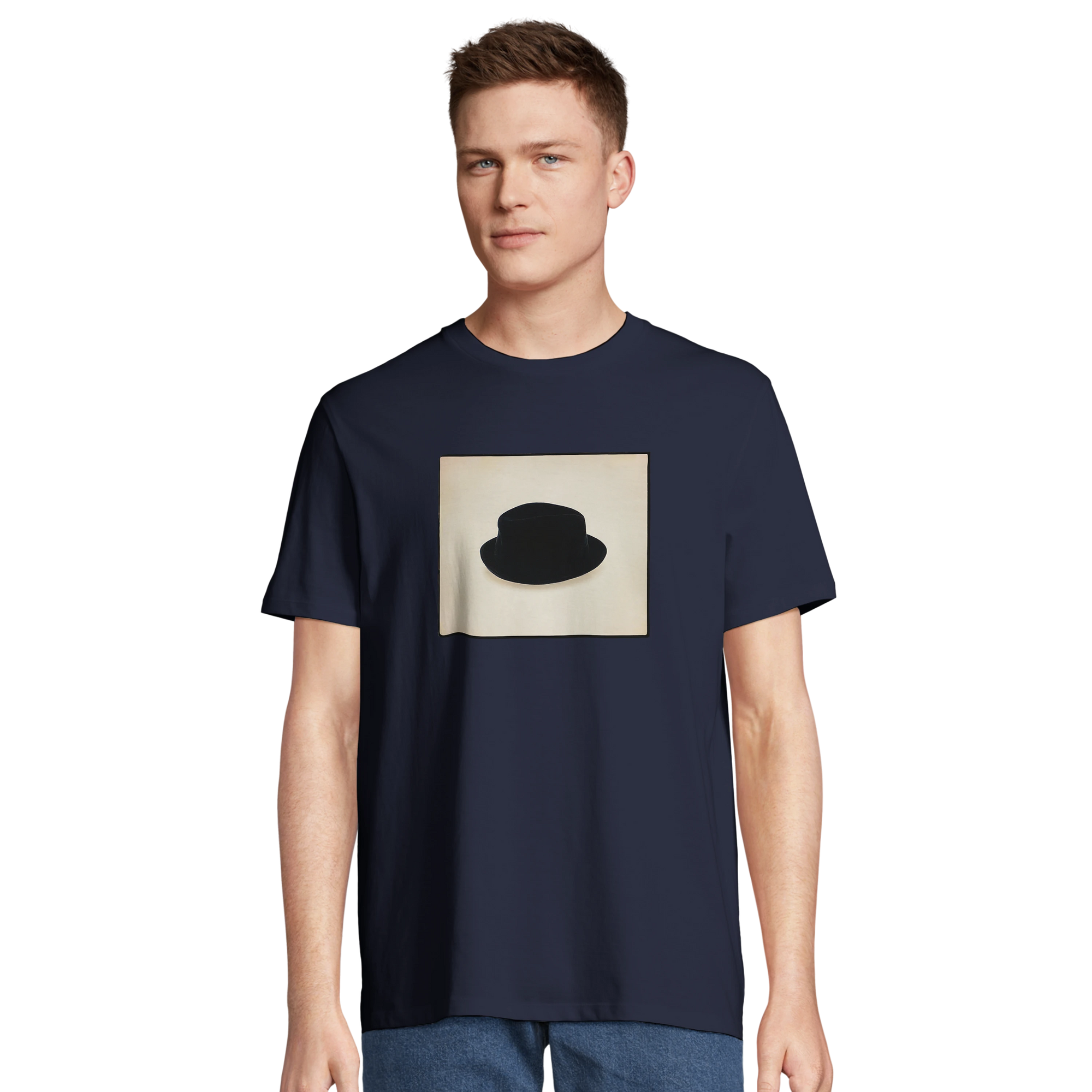 Freedom - "Hat On" T-shirt French Navy XS 4