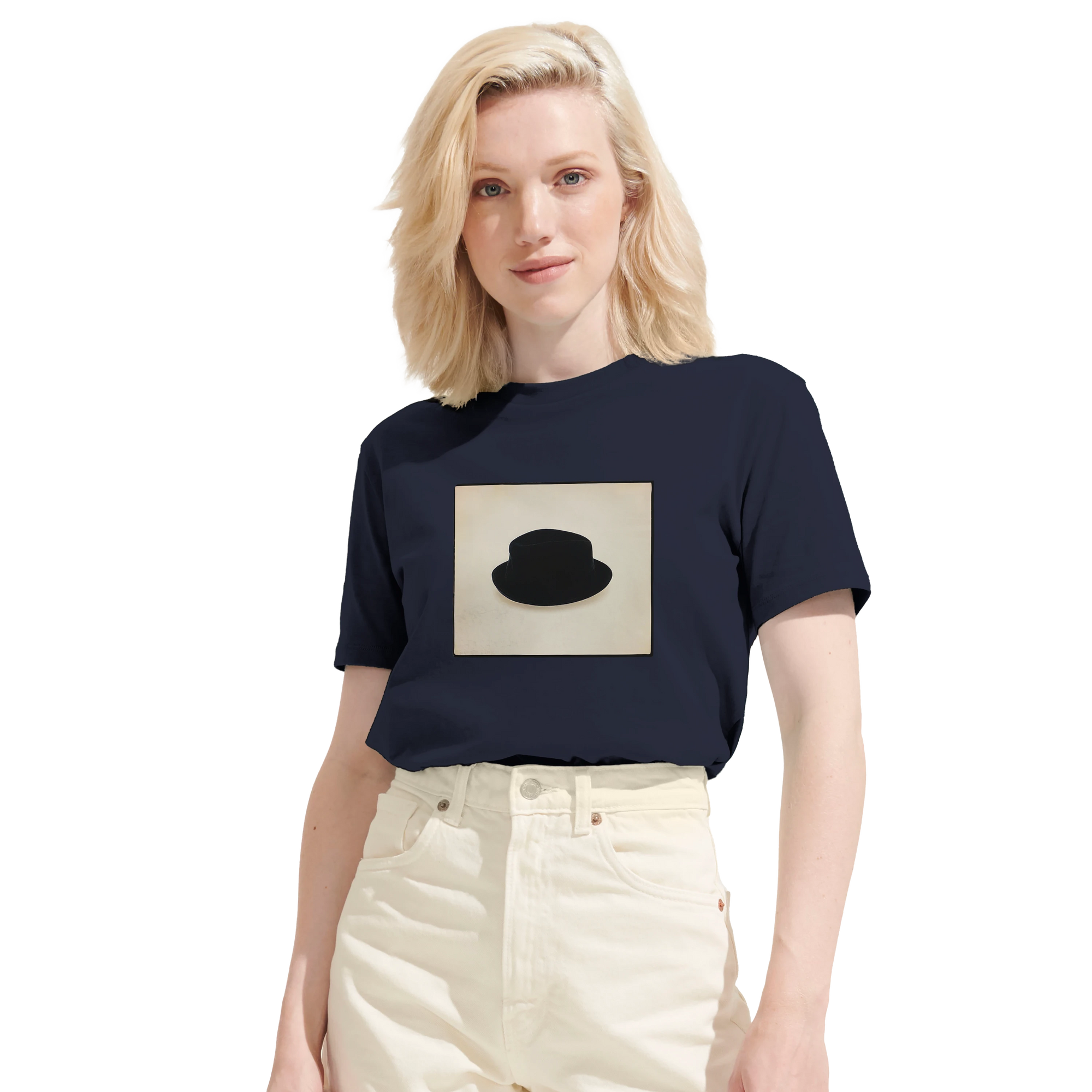 Freedom - "Hat On" T-shirt French Navy XS 6